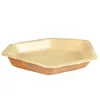 25 Teller, Palmblatt pure 6-eckig 23,5 cm x 3 cm Produktbild-Vorschau 3
