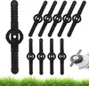 60 Stück Ersatzmesser Rasentrimmer – 14cm Kunststoff Produktbild-Vorschau 1
