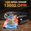 Dreiecksschleifer JF-ES005 150W mit 14 Schleifblättern, Produktbild-Vorschau 11