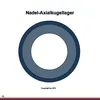 Nadel-Axialkugellager NKX17 -Z ID 17mm AD 26mm Breite25mm Produktbild-Vorschau 3