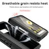 A close-up of a phone case, showing its internal structure and how it protects a phone. Produktbild-Vorschau