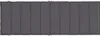 A dark gray padded mat is laid out flat on a white background. Náhľad obrázku produktu