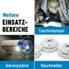 4x Absina CR123A Lithium Batterie 3V 1300 mAh – 4er Blister Produktbild-Vorschau 4