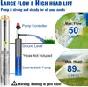 pompa per pozzi profondi da 3" 550 W pompa per pozzi Anteprima dell’immagine prodotto 3