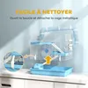 PawHut Cage pour hamster portable, cage hamster avec Voir les images du produit 8