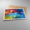Gerahmtes Poster - Rahmen in heller Eiche - Formen Produktbild-Vorschau 3