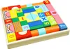 Drevené stavebné triediace bloky, 58-dielne puzzle Náhľad obrázku produktu 3