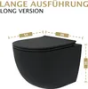 HAGO24 2in1 Hänge WC Bidet Tornadospülung Spülrandlos Produktbild-Vorschau 4