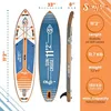 SKIFFO SUN CRUISE 11'2SUP Board Stand Up Paddle Surf-Board Produktbild-Vorschau 11