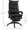 Kancelářské křeslo 921-232BK, masážní, otočné, výškově Náhled obrázku produktu 7