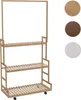 Bambus Pflanzenregal HWC-Q33, Blumentreppe Blumenständer Produktbild-Vorschau 9