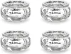Teelichtgläser 6x3cm silber 4er Set Produktbild-Vorschau 1