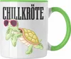 Trendation - Chillkröte Tasse Lustige Schildkröte Gag Produktbild-Vorschau 1