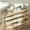 HOMCOM Commode 6 tiroirs meuble de rangement style Voir les images du produit 3