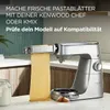 3er Für Kenwood MAX980ME Pasta-Set, Lasagne-Roller, Produktbild-Vorschau 6