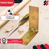 KOTARBAU® Kistenband 250 x 50 mm 10 St. Scharnier Gerollte Produktbild-Vorschau 2