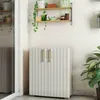 Armoire Basse 80 X 45 X H98 Cm Beige - Groove - Keter Voir les images du produit 10
