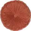 Kissen - Kupferfarben - Ø 40 cm - Samtoptik Produktbild-Vorschau 1