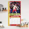 Kansas City Chiefs Patrick Mahomes 2026 12x12 Player Wall Produktbild-Vorschau 6
