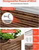 SucceBuy Hochbeet aus Metall 240x120x62 cm, rechteckiges Produktbild-Vorschau 6