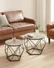 VASAGLE Couchtisch rund, 2er Set, Wohnzimmertisch, Produktbild-Vorschau 2