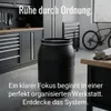 plasteo 220 Liter Weithalsfass Schwarz mit Deckel, Produktbild-Vorschau 9