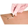 100x Versandtasche aus Wellpappe 250x150x50mm Karton Pappe, Produktbild-Vorschau 2