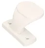 A white door knob with a mounting plate is shown against a white background. Náhled obrázku produktu