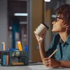 Relaxdays Schreibtisch Organizer, Büroorganisator mit Produktbild-Vorschau 3