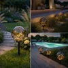 Sada 4 solárních zahradních světel LUMILED, LED koule, Náhled obrázku produktu 7