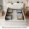 INONEFT Boxspringbett Polsterbett 160x200 mit LED & Produktbild-Vorschau 8