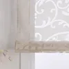 Raffrollo Voile Gardinen mit Schlaufen Raffgardine Produktbild-Vorschau 5