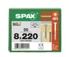 SPAX HI.FORCE Tellerkopfschraube 8,0 x 220 mm 50 Stk. ( Produktbild-Vorschau 27