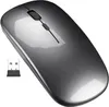 LED RGB USB Wireless Funkmaus Maus 2.4GHz GRAU  Produktbild-Vorschau 1