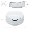 flexilife Toilettensitzerhöhung mit Deckel - wahlweise 10 Produktbild-Vorschau 2
