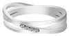 925/- Echt Silber Ring "Amy", Zirkoniabesatz, matt/poliert, Produktbild-Vorschau 2