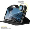 Accezz Wallet TPU Klapphülle iPhone 13 Pro - Schwarz Produktbild-Vorschau 2