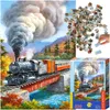 CASTORLAND Puzzle Vláček 200 dílků Náhled obrázku produktu 3