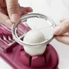 Coupe-œufs 2 en 1 - Diviseur d'œufs avec poignée - Voir les images du produit 7