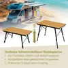 JAWINIO Campingtisch klappbar Falttisch höhenverstellbar Produktbild-Vorschau 2