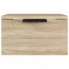 vidaXL Nástěnný noční stolek Sonoma Dub 34x30x20 cm Náhled obrázku produktu 4