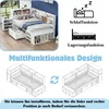 MODFU Schlafsofas Jugendbett 90x200cm, Holzbett  mit Produktbild-Vorschau 5