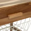Wózek kuchenny ACACIA z 4 koszami, 89 cm Podgląd zdjęcia produktu 6