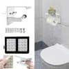 Toilettenpapierhalter Mit Ablage Für Toilettenzubehör, Produktbild-Vorschau 4