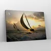 Bild auf Leinwand - Leinwandbild - Schiff Sonnenuntergang Produktbild-Vorschau 4