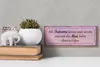 Holzschild Spruch 27x10cm alle Träume können wahr werden Produktbild-Vorschau 5