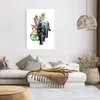 Poster - Poster ohne Rahmen - Schwarz Panther Blätter - Produktbild-Vorschau 6