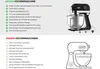 A comparison of a featured kitchen machine with other kitchen machines, highlighting features and benefits. Produktbild-Vorschau