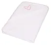 Betz 3tlg Kapuzentuch 85x85 cm Babyset HERZCHEN I 100% Produktbild-Vorschau 2