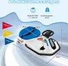 COSTWAY 24V Elektro Gokart, mit 3 Flaggen, Fußpedal, USB & Produktbild-Vorschau 2